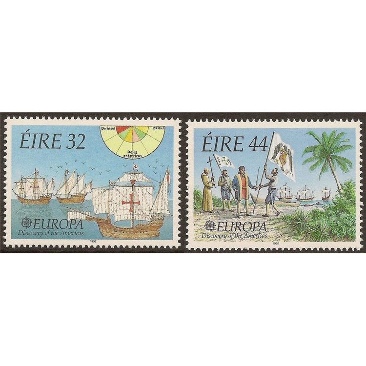 IRELAND 1992 Europe 2v MNH**