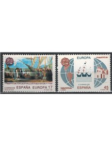 SPAIN 1992 Europe 2v MNH**
