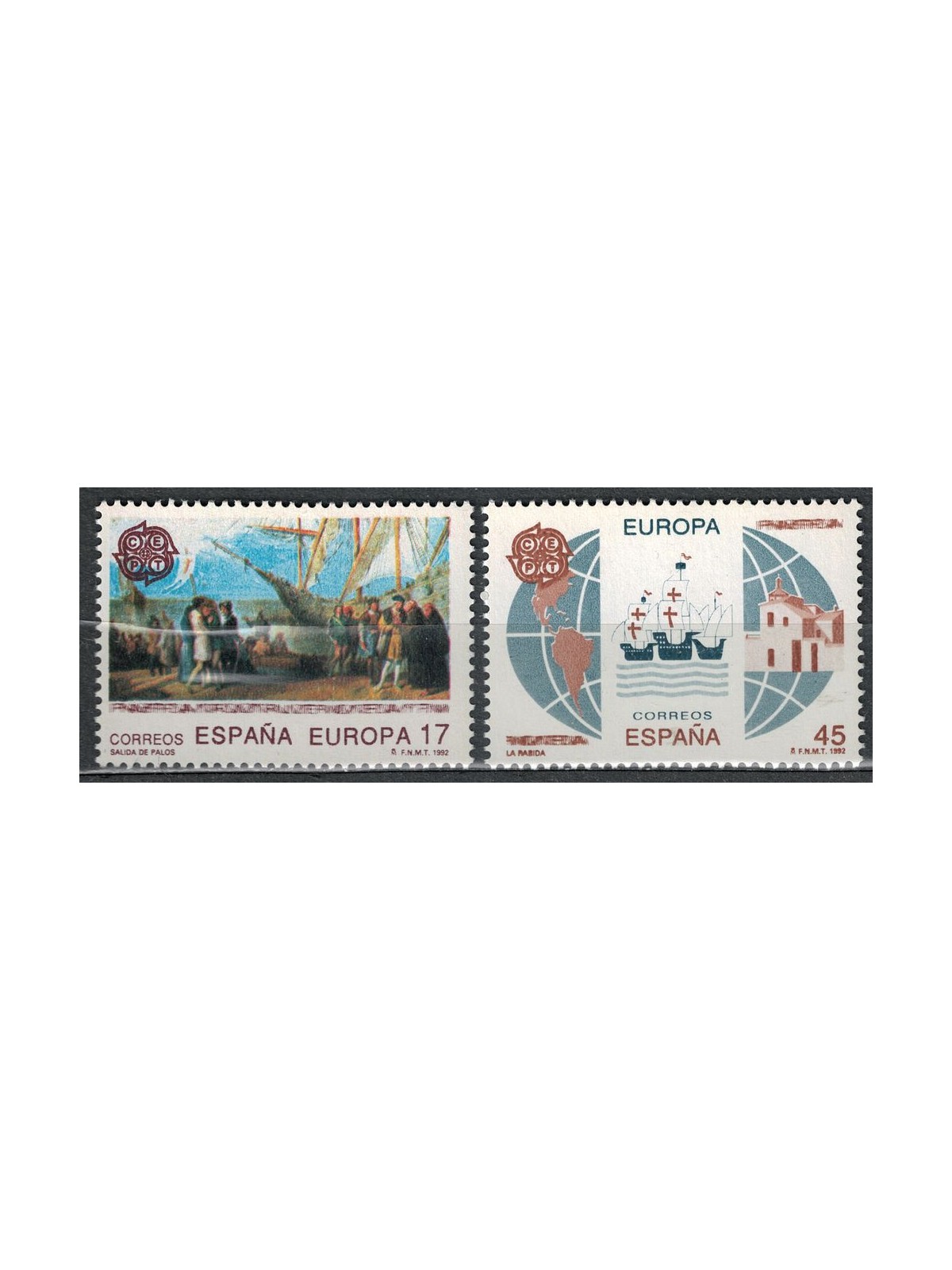 SPAGNA 1992 Europa 2v MNH**