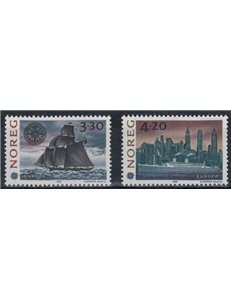 NORVEGIA 1992 Europa 2v MNH**
