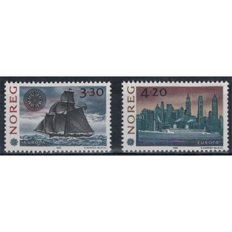 NORWAY 1992 Europe 2v MNH**