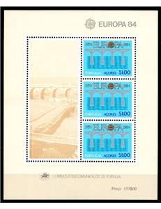 AZORES 1984 Europe s/s MNH**