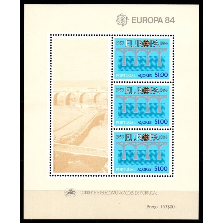 AZZORRE 1984 Europa BF MNH**