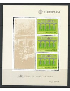 MADEIRA 1984 Europe s/s MNH**