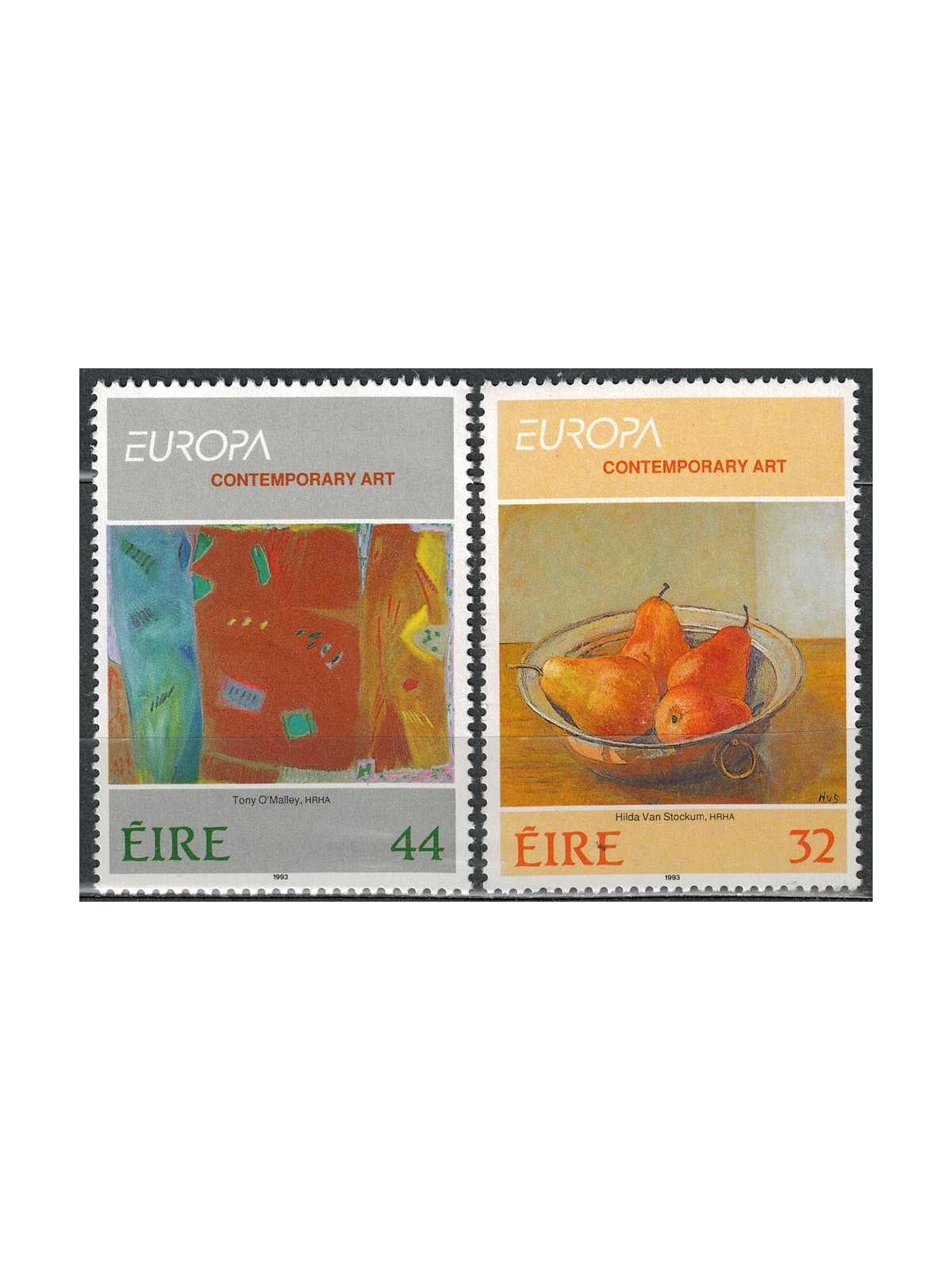 IRLANDA 1993 Europa 2v MNH**