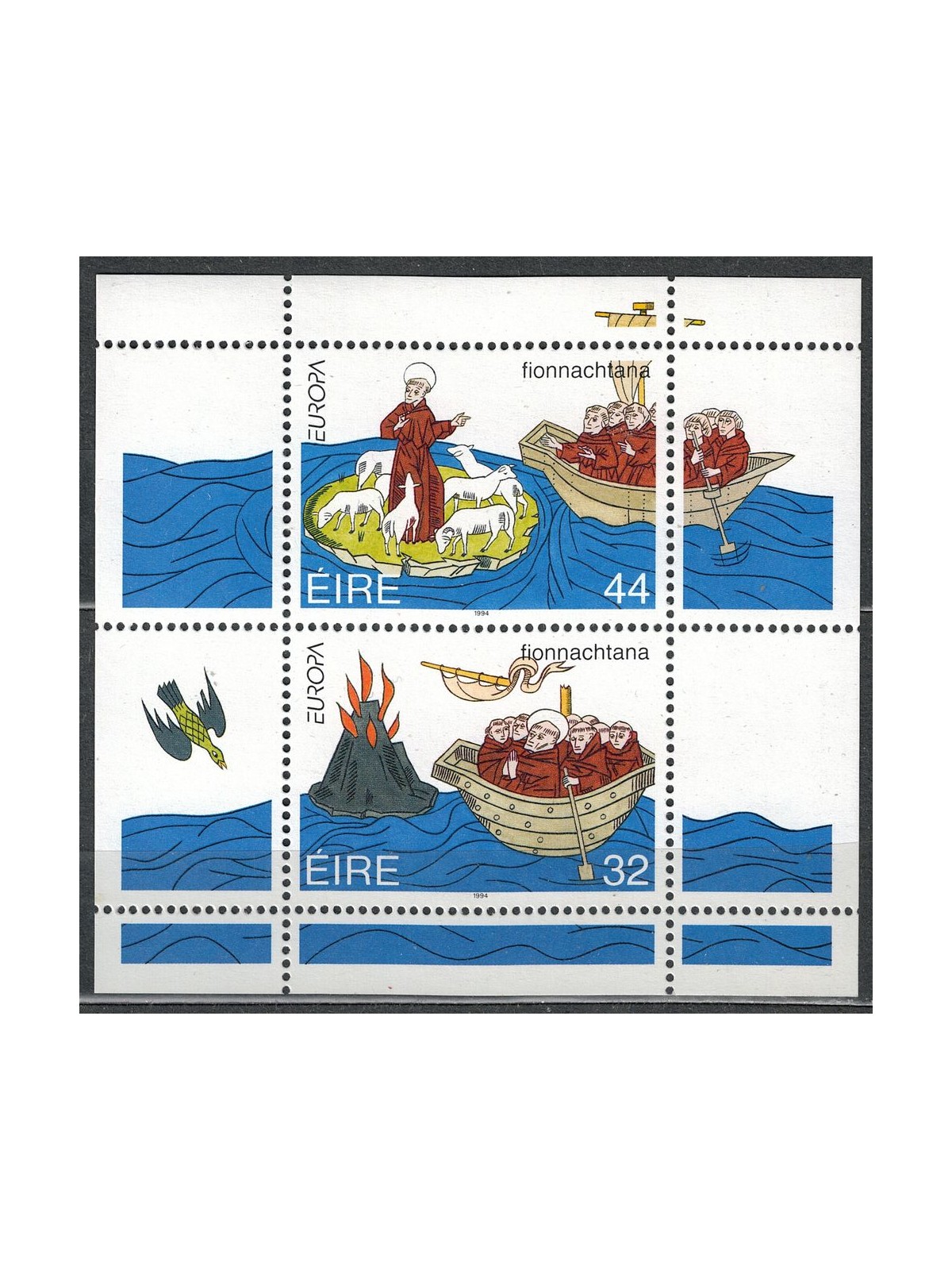 IRLANDA 1994 Europa BF MNH**