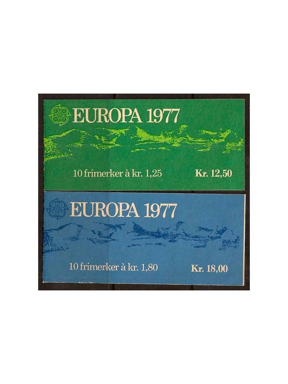 NORVEGIA 1977 Europa 2 libretti MNH**
