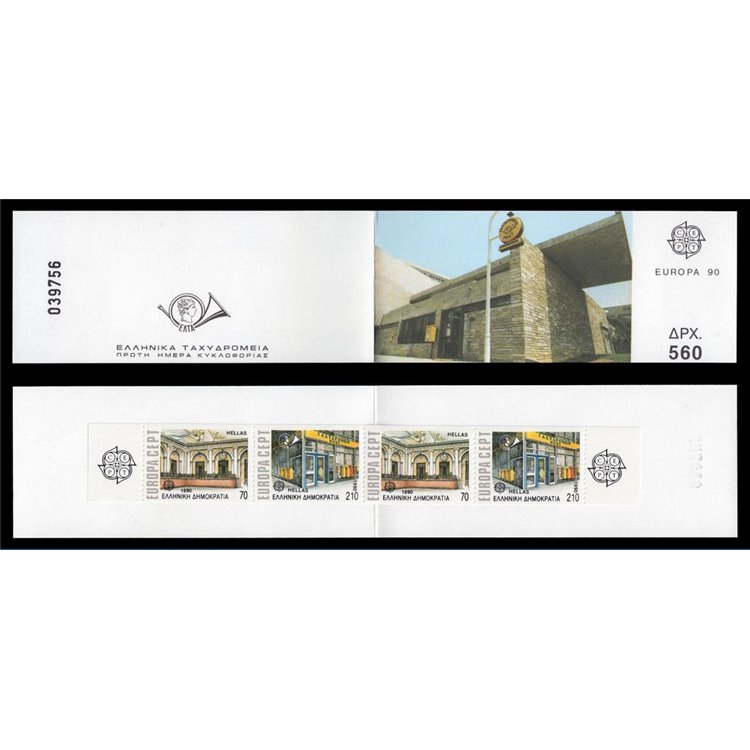 GREECE 1990 Europe booklet MNH**