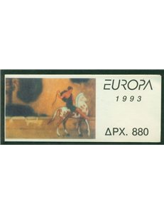 GREECE 1993 Europe booklet MNH**