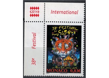 MONACO 2014 International Circus Festival MNH**