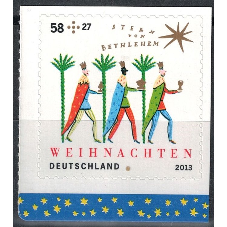 GERMANY BRD 2013 Christmas, Three Kings from booklet MNH**