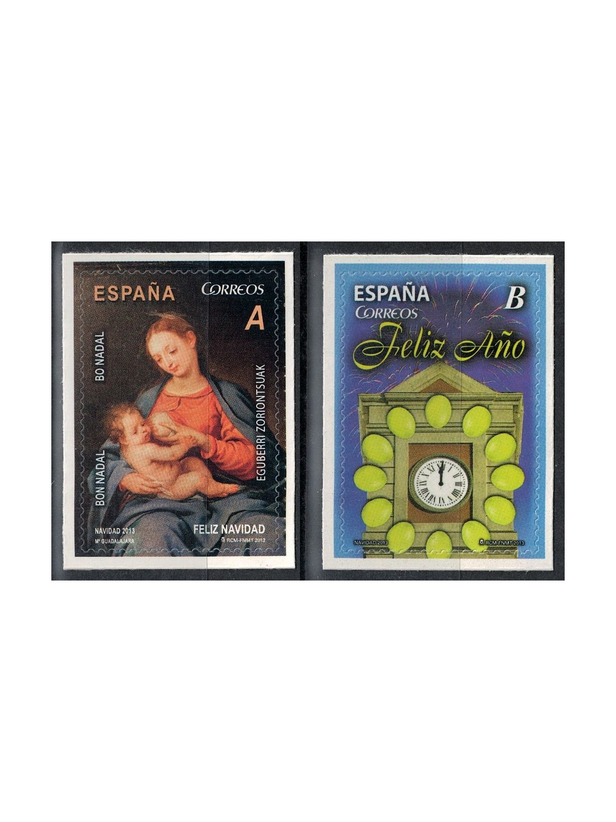 SPAGNA 2013 Natale 2v MNH**