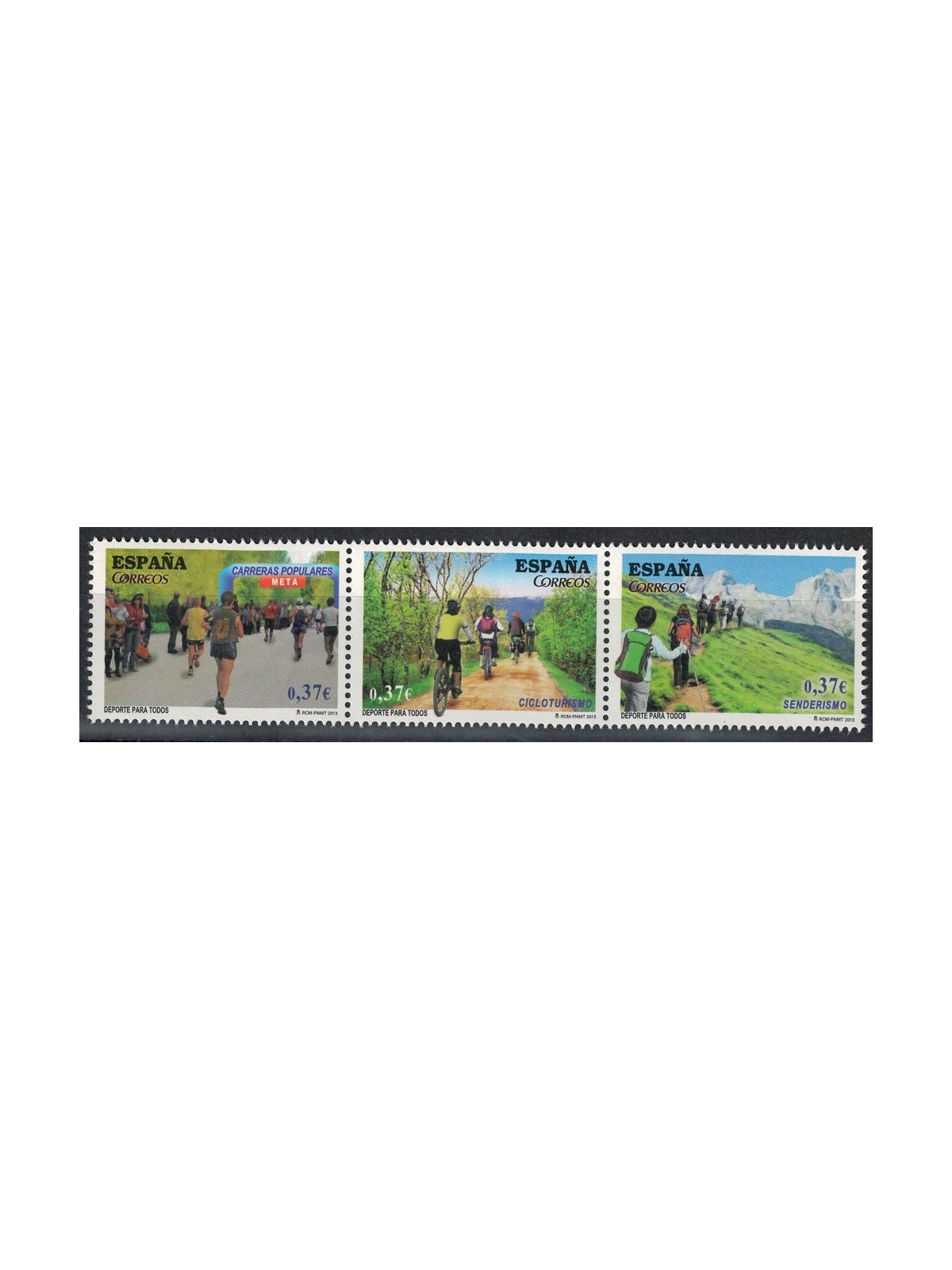SPAIN 2013 Sport for all 3v MNH**