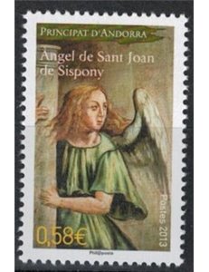 ANDORRA FRANCESE 2013 Natale 1v MNH**