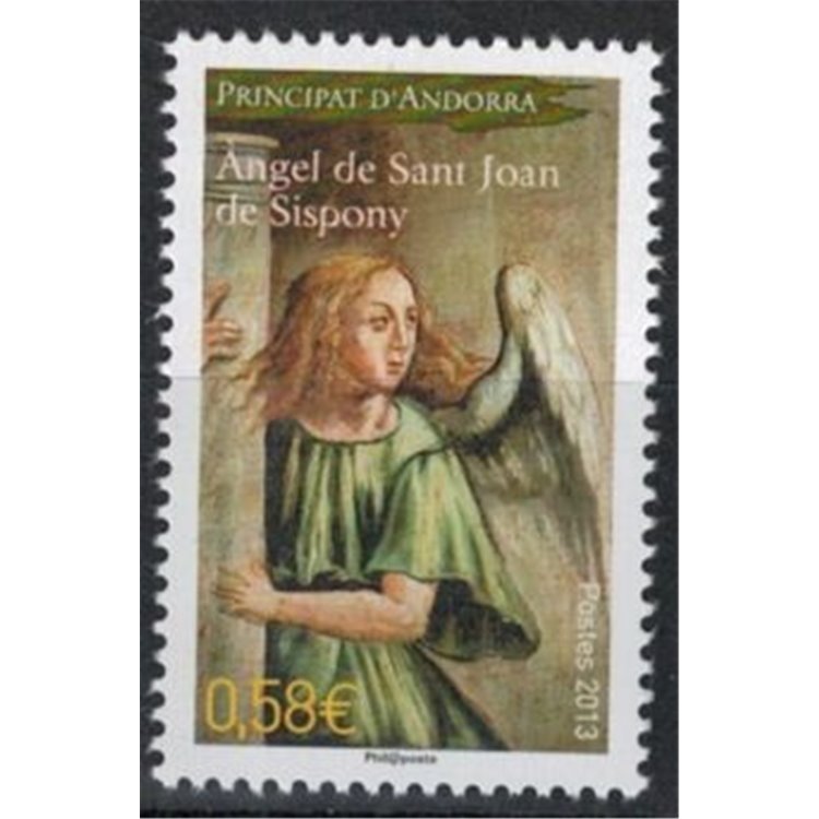 FRENCH ANDORRA 2013 Christmas 1v MNH**