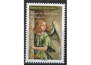 ANDORRA FRANCESE 2013 Natale 1v MNH**