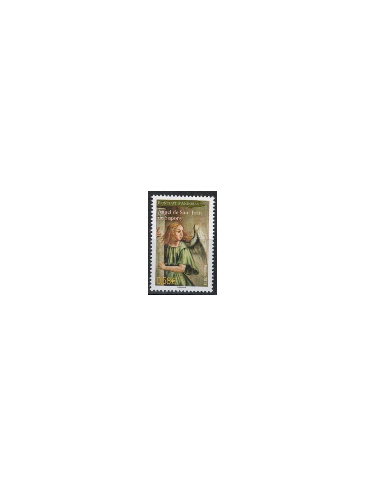 FRENCH ANDORRA 2013 Christmas 1v MNH**