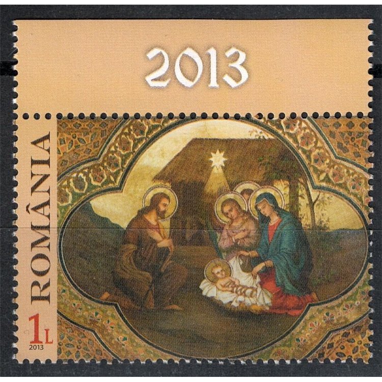 ROMANIA 2013 Christmas 1v MNH**
