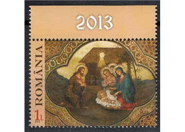 ROMANIA 2013 Christmas 1v MNH**