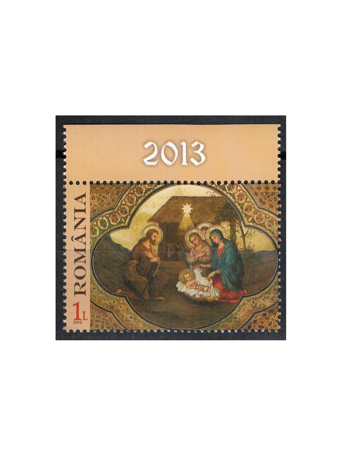 ROMANIA 2013 Natale 1v MNH**