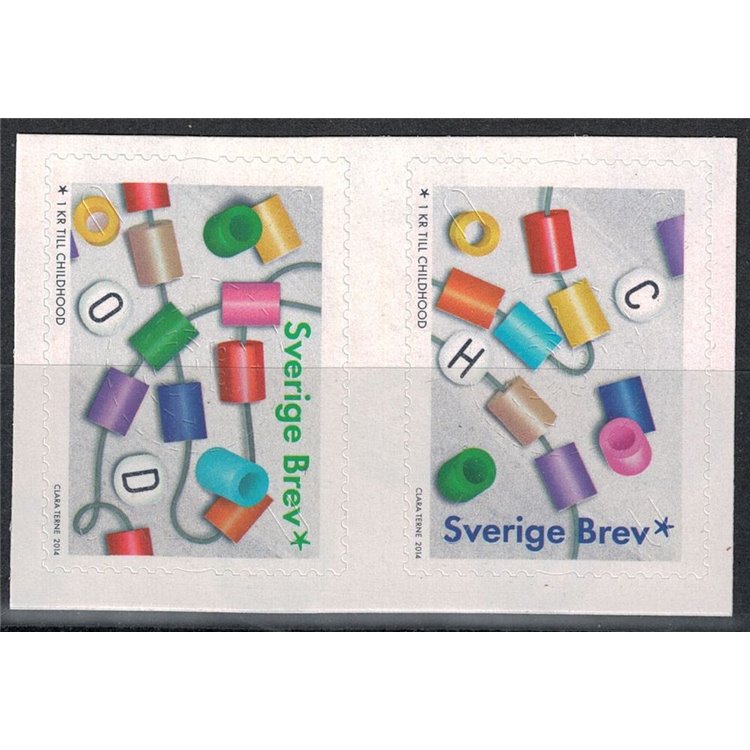 SWEDEN 2014 Welfare, Children's Foundation 2v MNH**