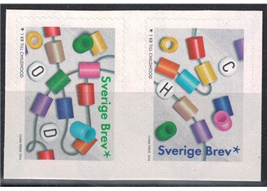 SVEZIA 2014 Welfare, fondazione dell'infanzia 2v MNH**