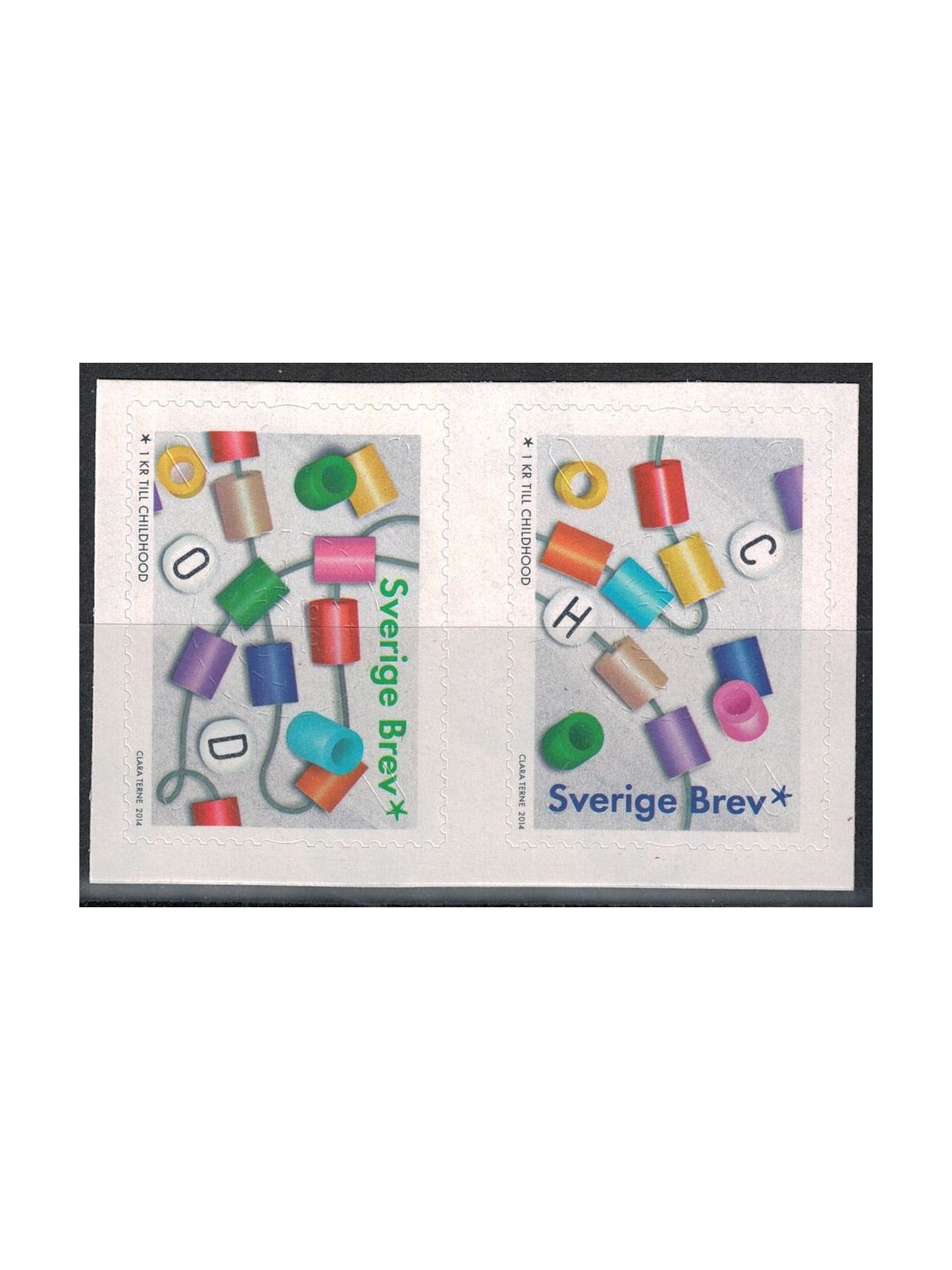 SWEDEN 2014 Welfare, Children's Foundation 2v MNH**
