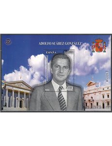 SPAGNA 2013 Adolfo Suarez BF MNH**