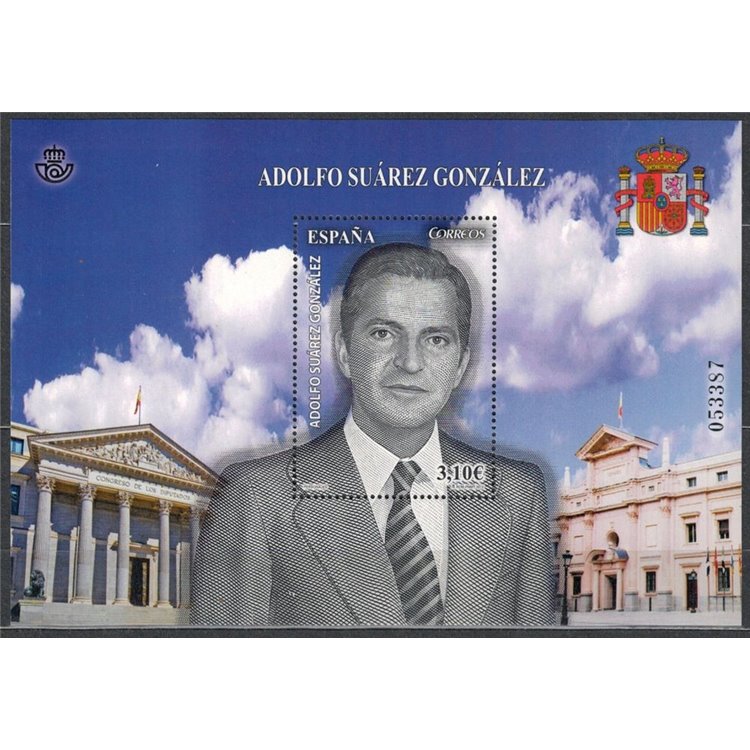 SPAIN 2013 Adolfo Suarez s/s MNH**