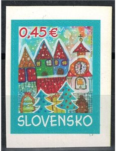 SLOVAKIA 2013 Christmas from booklet MNH**