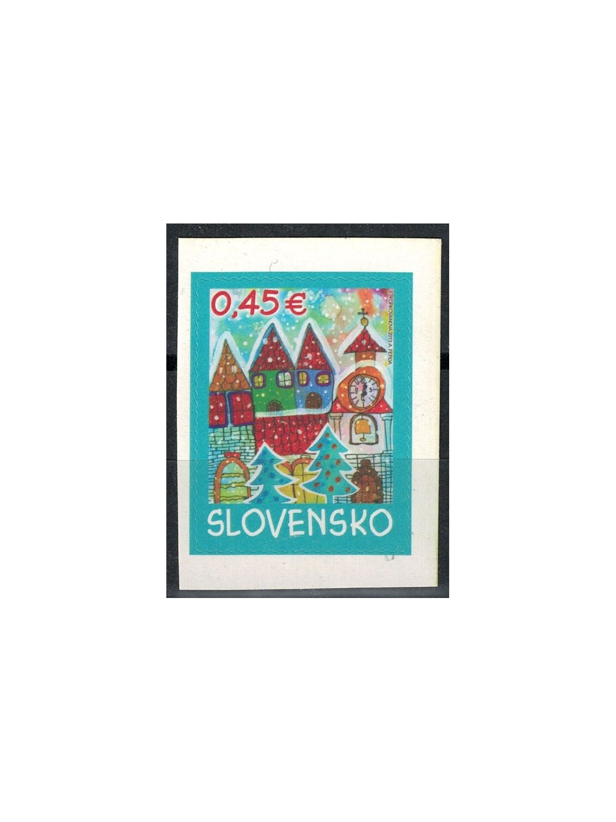 SLOVAKIA 2013 Christmas from booklet MNH**