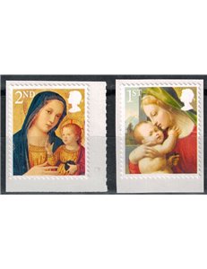 GRAN BRETAGNA 2013 Natale (da LB) 2v MNH**