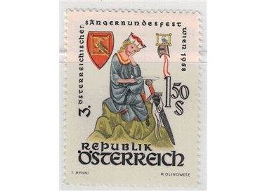 AUSTRIA 1958 Choir Festival MNH**