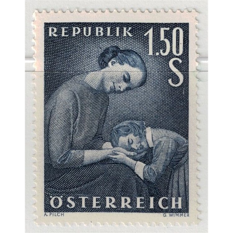 AUSTRIA 1958 Giornata della madre MNH**