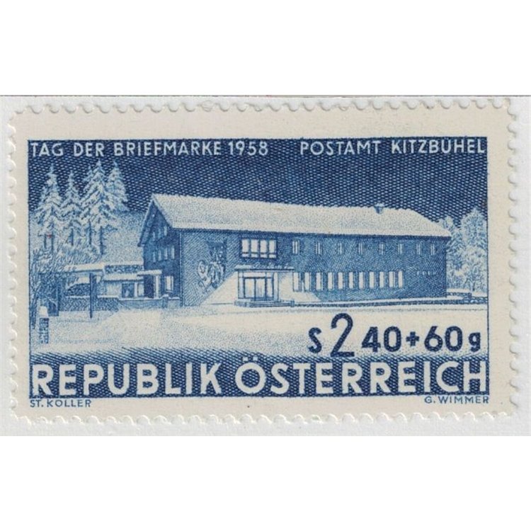 AUSTRIA 1958 Giornata del francobollo MNH**