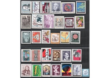 AUSTRIA 1978 Complete vintage 31v MNH**