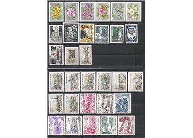 AUSTRIA 1964 Complete vintage 31v MNH**
