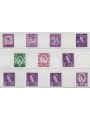 GREAT BRITAIN 1963-68 Elizabeth II and regional symbols 11v MNH**
