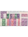 GRAN BRETAGNA 1958-64 Elisabetta II e simboli regionali (in quartina) 15v MNH**
