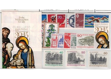 BERLIN 1978 Complete year 25v + 1 s/s MNH**
