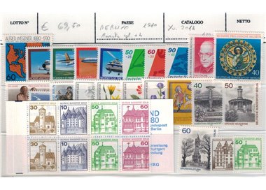 BERLINO 1980 Annata completa 31v MNH**