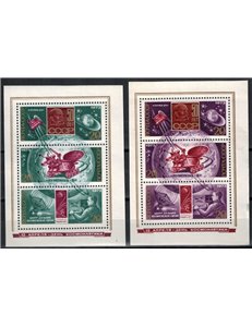 RUSSIA 1973 Astronautics Day 2xBF MNH**
