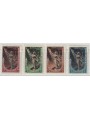 RUSSIA 1957 Lancio dello Sputnik 4v MNH**