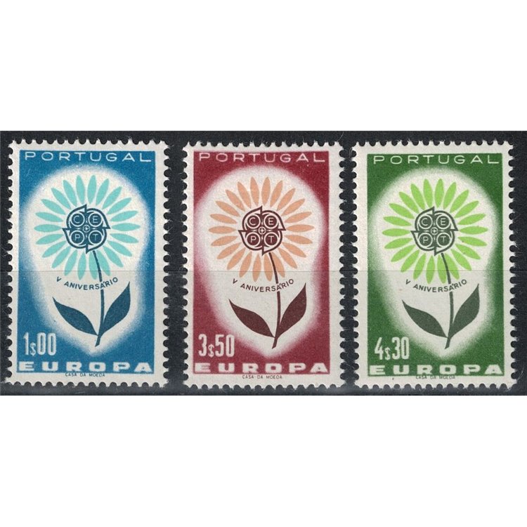 PORTOGALLO 1964 Europa 3v MNH**