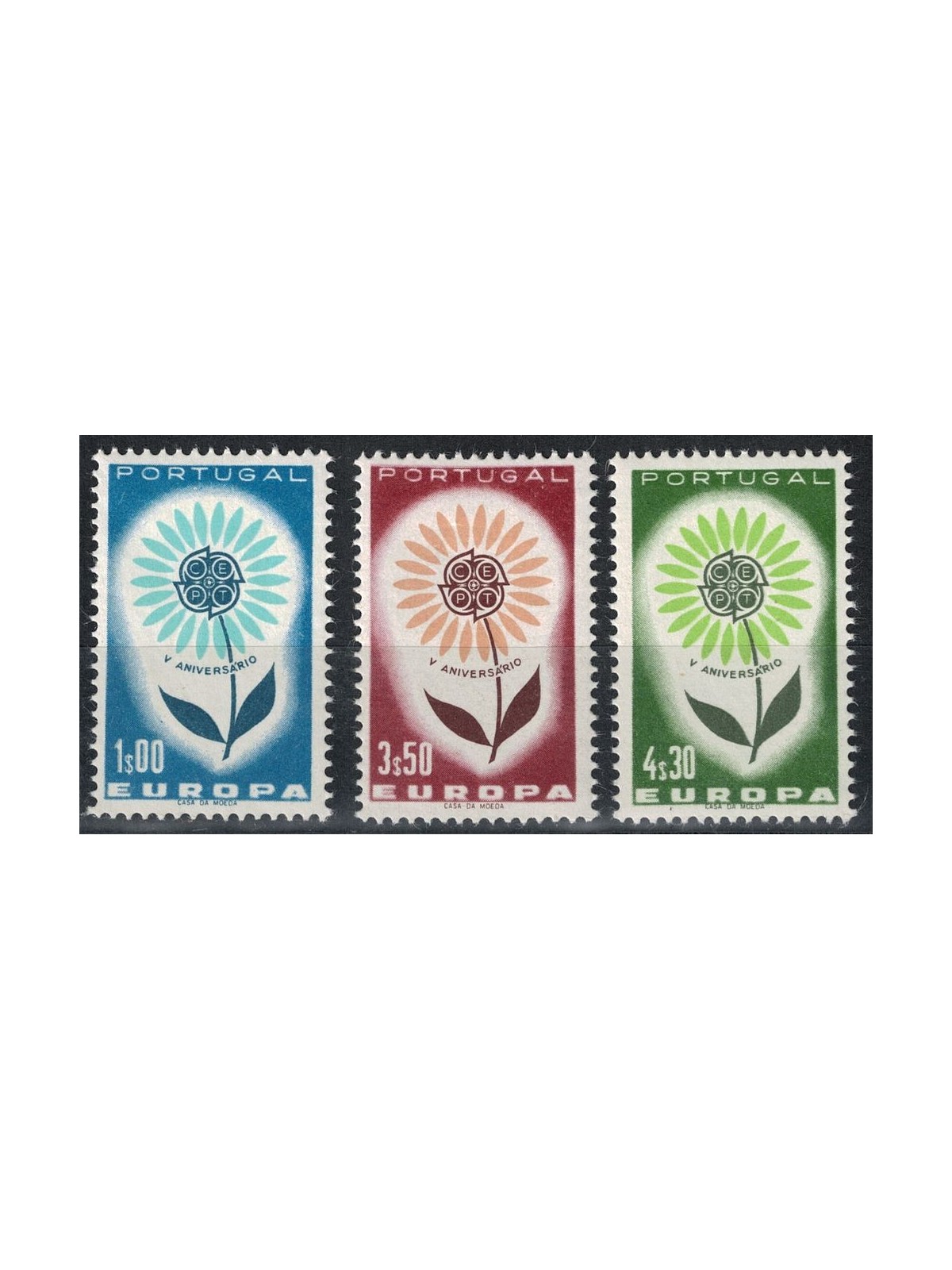 PORTOGALLO 1964 Europa 3v MNH**
