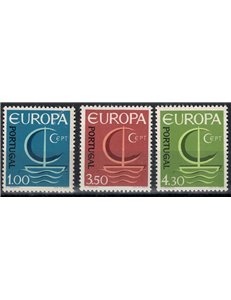 PORTOGALLO 1966 Europa 3v MNH**