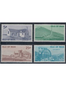 MAN 1974 Francobolli fiscali (Revenue stamps) 4v MNH**