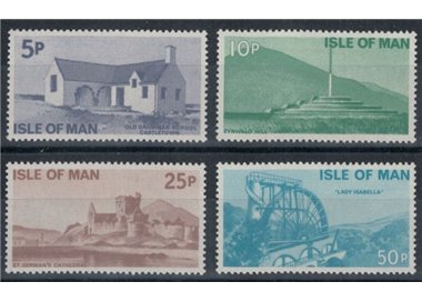 MAN 1974 Revenue stamps 4v MNH**