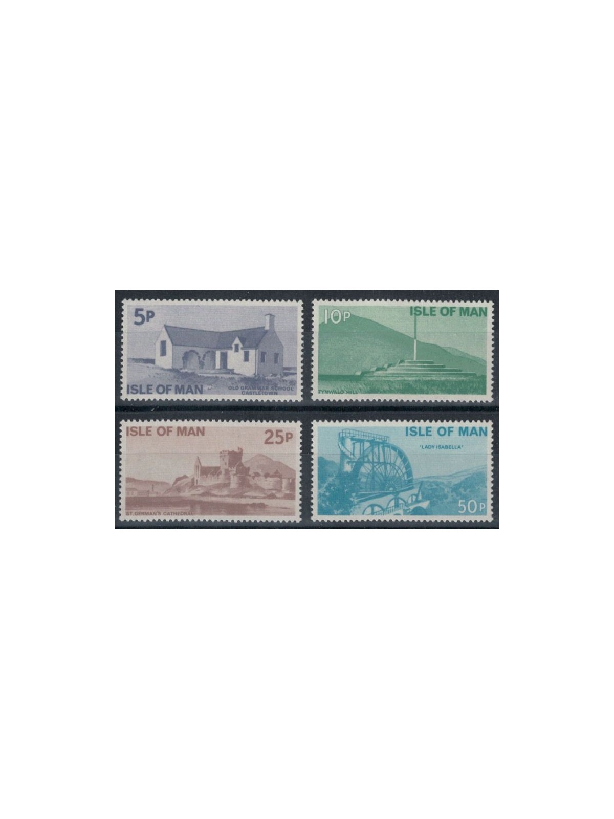 MAN 1974 Revenue stamps 4v MNH**