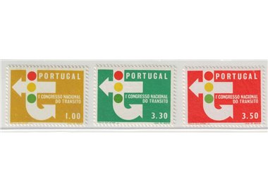 PORTOGALLO 1965 Congresso del traffico 3v MNH**